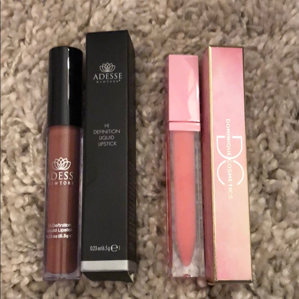 Bundle ADESSE liquid lipstick Dominique lipgloss